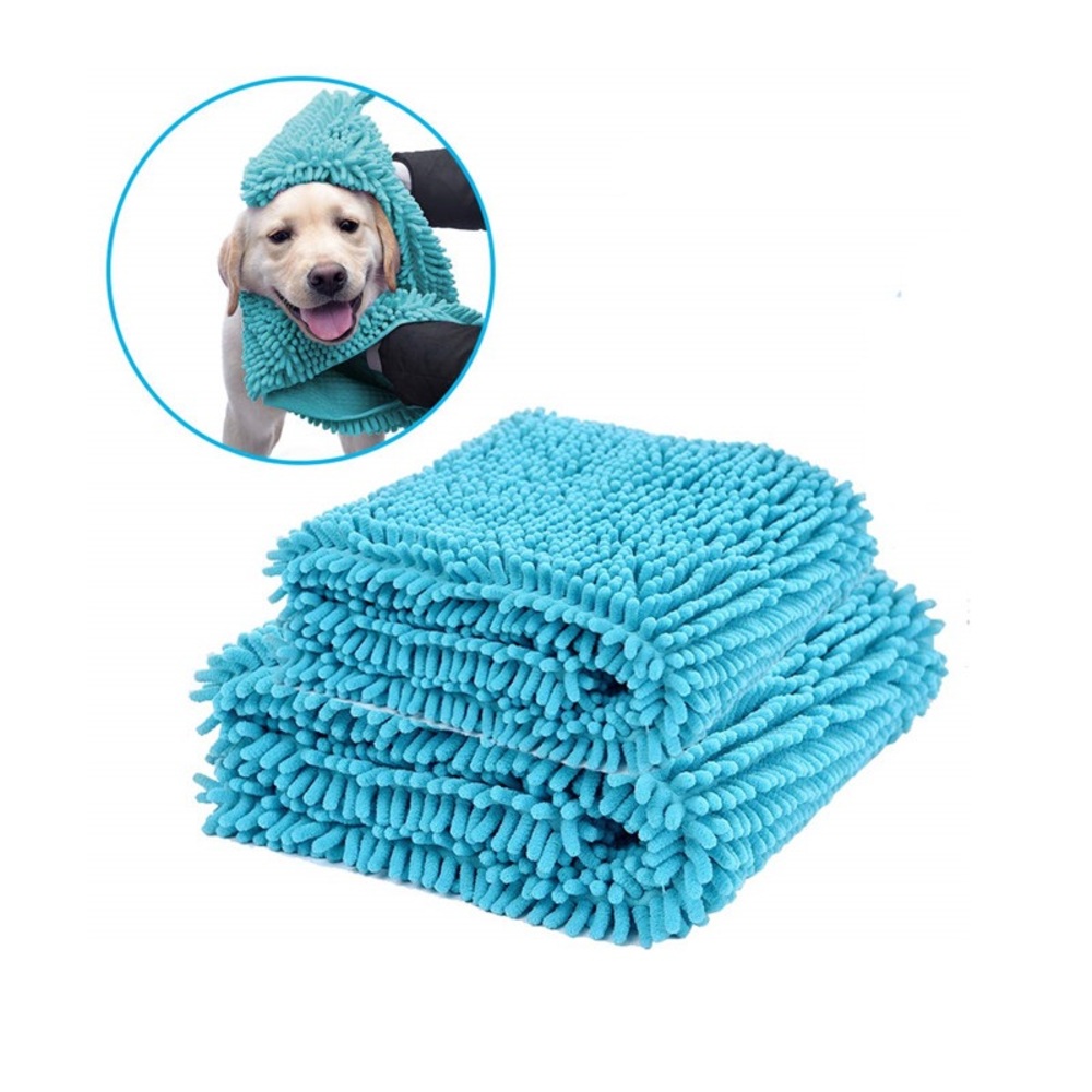 Dog Towel Super Absorbent Pet Bath Towel Microfiber Dog Drying Towel